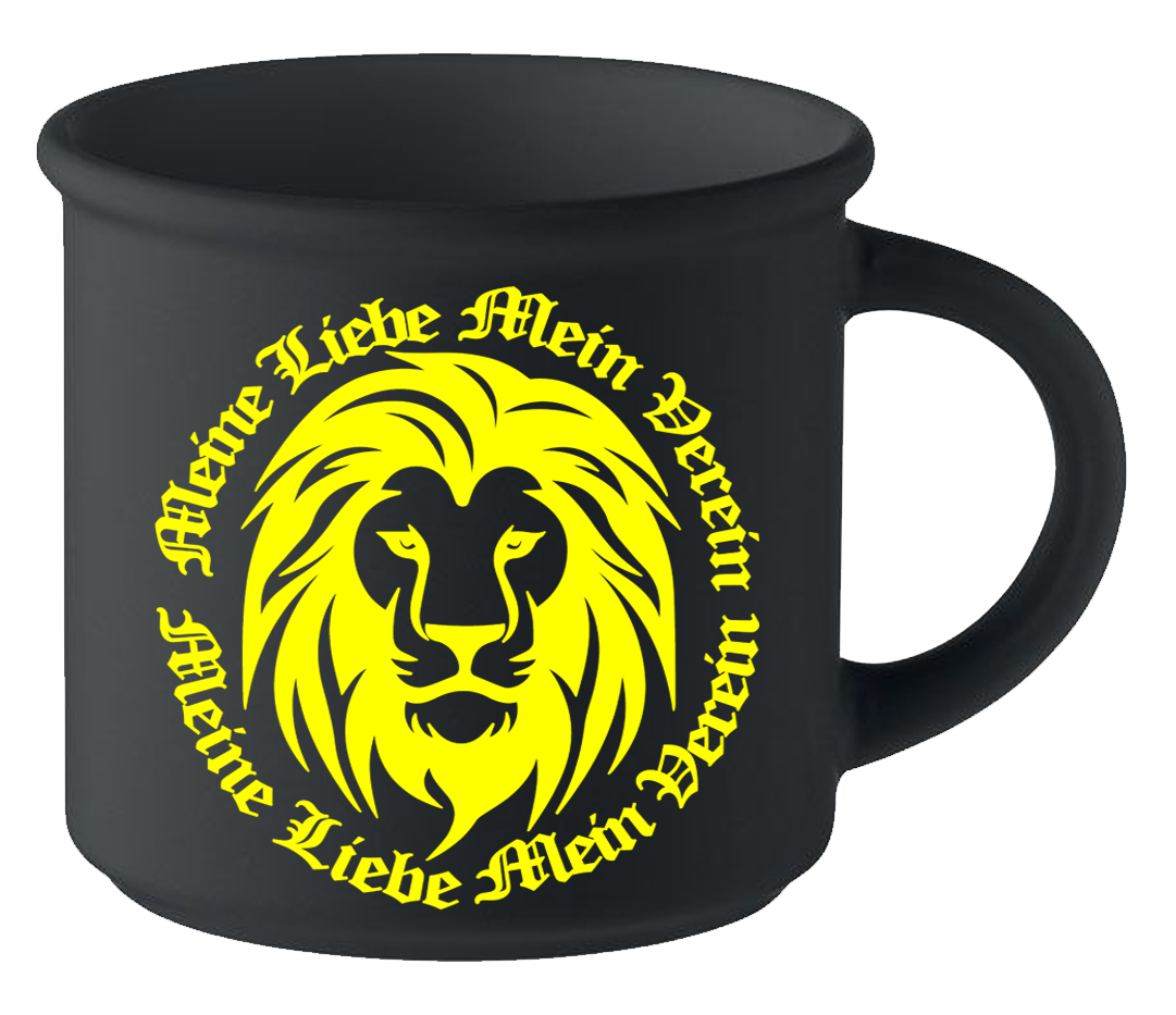Kaffeebecher Löwe